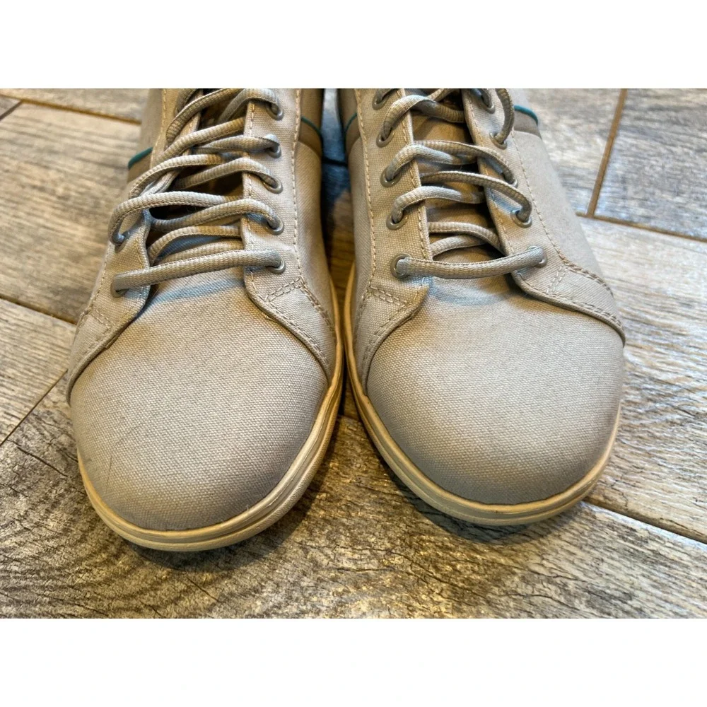 Crocs Torino Canvas‎ Shoes 203962 Mens Size 12 Fashion Sneakers Gray Loafers